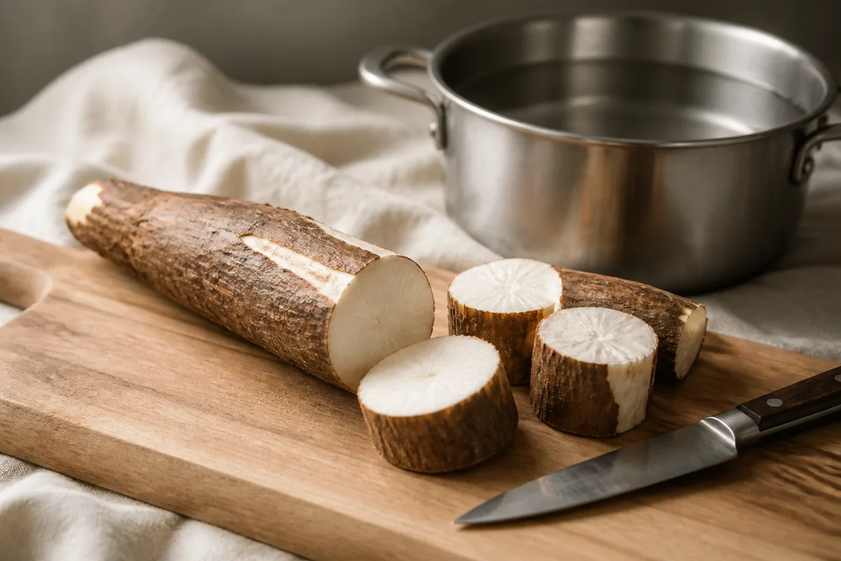 Cuisiner le manioc : préparation, cuisson et précautions