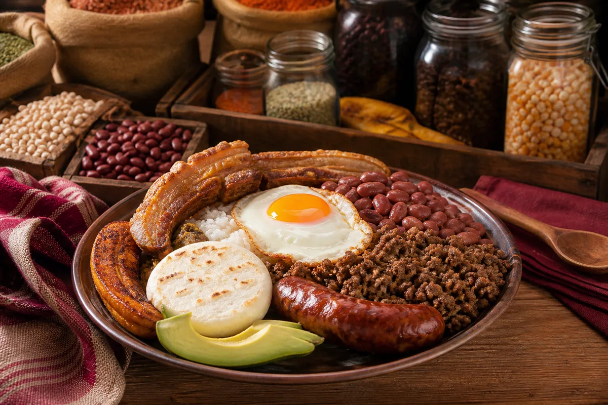La bandeja paisa : l'assiette colombienne par excellence