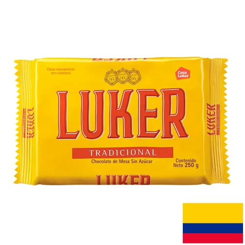 Chocolate luker sin azucar 250 Grs