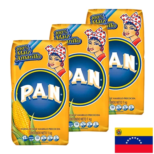 Harina pan amarilla 1 Kg