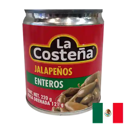 Lata Jalapeños enteros La Costeña